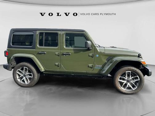 Sarge Green Clearcoat 2024 Jeep Wrangler 4xe Sport