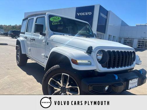 Bright White Clearcoat 2024 Jeep Wrangler 4xe Sport
