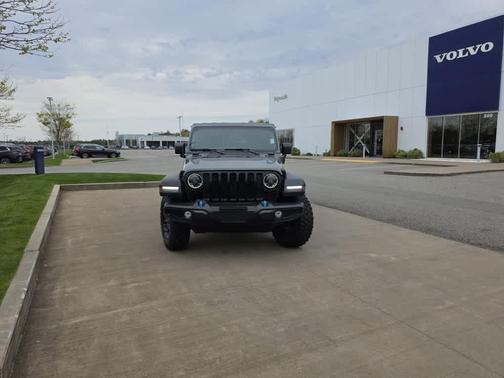 Sting Gray Clearcoat 2023 Jeep Wrangler 4xe Base