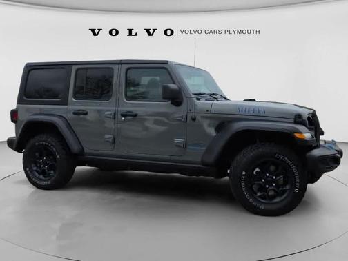 Sting Gray Clearcoat 2023 Jeep Wrangler 4xe Base