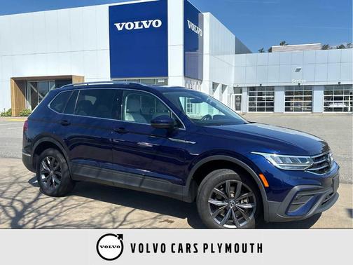 Atlantic Blue 2022 Volkswagen Tiguan 2.0T SE