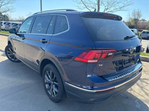 Atlantic Blue 2022 Volkswagen Tiguan 2.0T SE