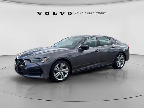 Modern Steel Metallic 2021 Acura TLX Technology