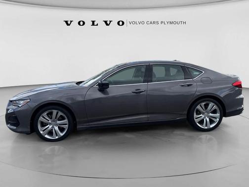 Modern Steel Metallic 2021 Acura TLX Technology