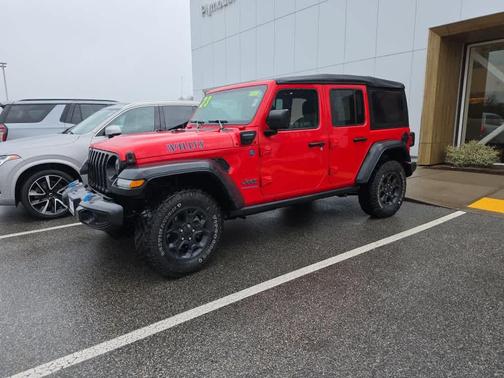 Firecracker Red Clearcoat 2023 Jeep Wrangler 4xe Base