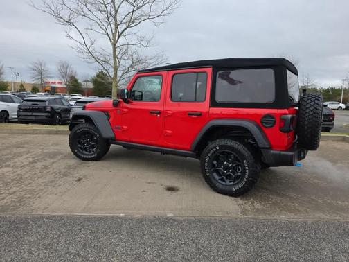 Firecracker Red Clearcoat 2023 Jeep Wrangler 4xe Base
