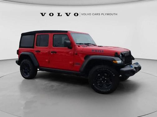 Firecracker Red Clearcoat 2023 Jeep Wrangler 4xe Base