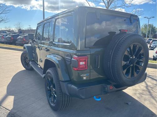 Sarge Green Clearcoat 2023 Jeep Wrangler 4xe Sahara
