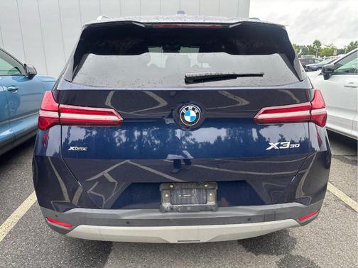 Black Sapphire Metallic 2026 BMW X3 30 xDrive