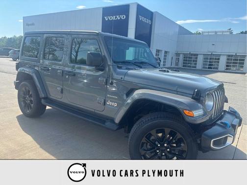 Sting Gray Clearcoat 2023 Jeep Wrangler 4xe Sahara