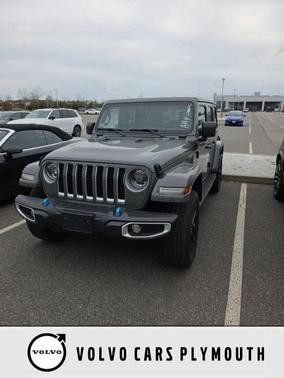 Sting Gray Clearcoat 2023 Jeep Wrangler 4xe Sahara