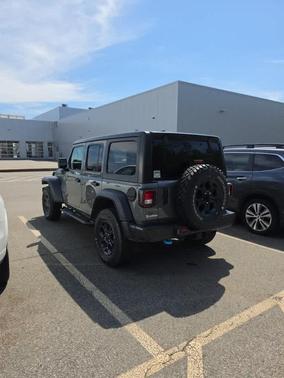 Sting Gray Clearcoat 2023 Jeep Wrangler 4xe Base