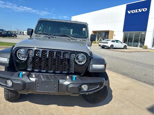 Sting Gray Clearcoat 2023 Jeep Wrangler 4xe Base