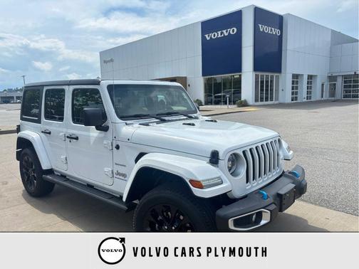 Bright White Clearcoat 2023 Jeep Wrangler 4xe Sahara