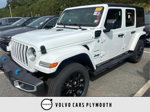 Bright White Clearcoat 2023 Jeep Wrangler 4xe Sahara