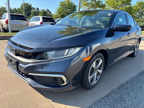 Cosmic Blue Metallic 2019 Honda Civic LX