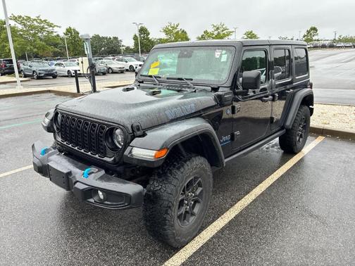 Black Clearcoat 2024 Jeep Wrangler 4xe Sport
