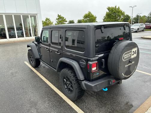 Black Clearcoat 2024 Jeep Wrangler 4xe Sport