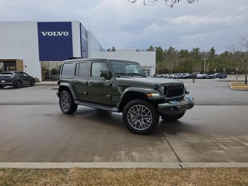 Sarge Green Clearcoat 2024 Jeep Wrangler 4xe High Altitude