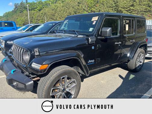 Black Clearcoat 2024 Jeep Wrangler 4xe Sport