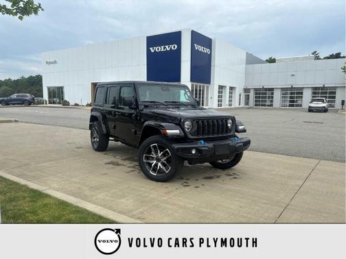 Black Clearcoat 2024 Jeep Wrangler 4xe Sport
