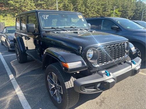Black Clearcoat 2024 Jeep Wrangler 4xe Sport