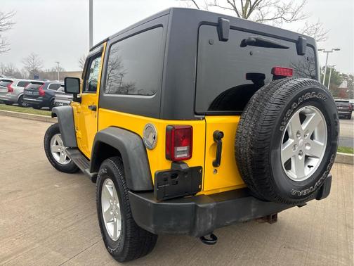 Baja Yellow Clearcoat 2015 Jeep Wrangler Sport