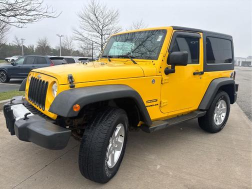 Baja Yellow Clearcoat 2015 Jeep Wrangler Sport