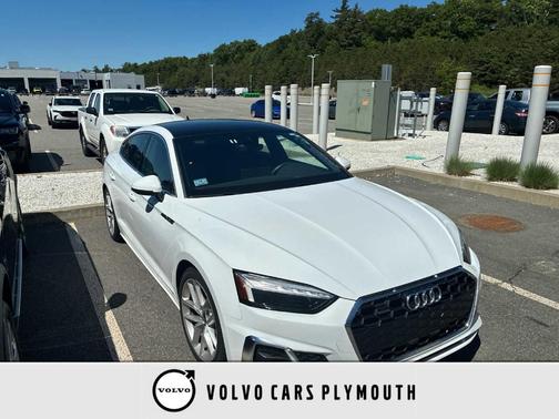Arkona White 2024 Audi A5 Sportback S line Premium Plus