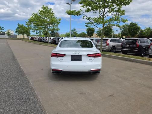 Arkona White 2024 Audi A5 Sportback S line Premium Plus
