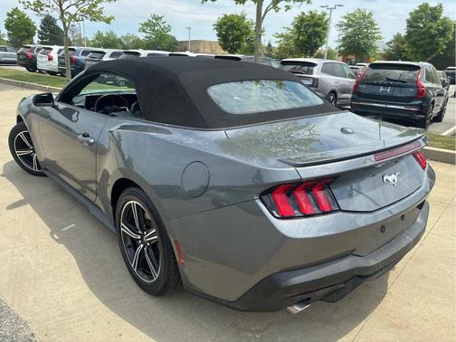 Carbonized Gray Metallic 2025 Ford Mustang EcoBoost Premium