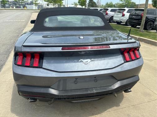 Carbonized Gray Metallic 2025 Ford Mustang EcoBoost Premium