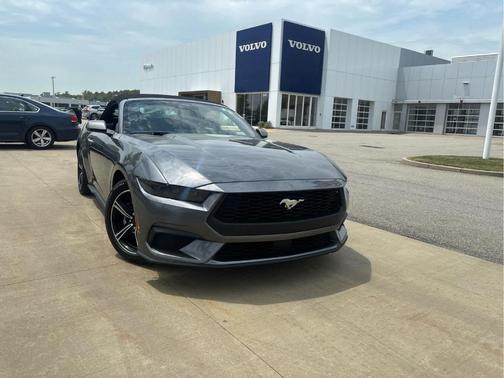Carbonized Gray Metallic 2025 Ford Mustang EcoBoost Premium