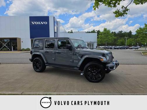 Sting Gray Clearcoat 2023 Jeep Wrangler 4xe Sahara