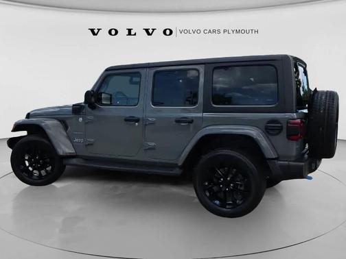 Sting Gray Clearcoat 2023 Jeep Wrangler 4xe Sahara