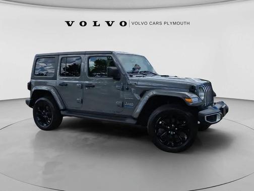 Sting Gray Clearcoat 2023 Jeep Wrangler 4xe Sahara