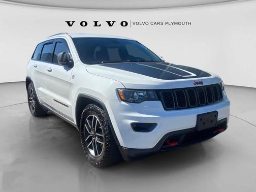 Bright White Clearcoat 2021 Jeep Grand Cherokee Trailhawk