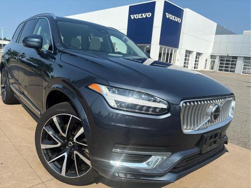 Denim Blue Metallic 2024 Volvo XC90 B6 Plus Bright Theme 6-Seater