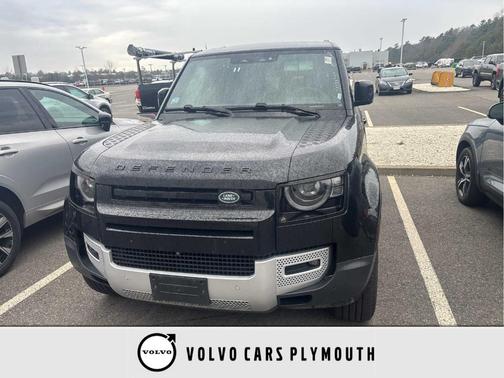 Santorini Black 2025 Land Rover Defender P300