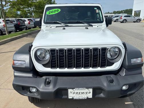 Bright White Clearcoat 2026 Jeep Wrangler Sport