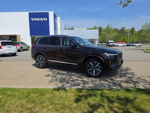 Mulberry Red 2025 Volvo XC90 B5 Core