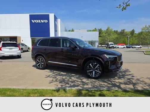 Mulberry Red 2025 Volvo XC90 B5 Core