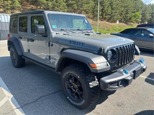 Sting Gray Clearcoat 2023 Jeep Wrangler 4xe Base