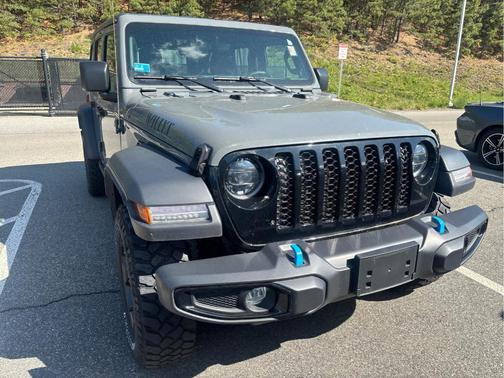 Sting Gray Clearcoat 2023 Jeep Wrangler 4xe Base