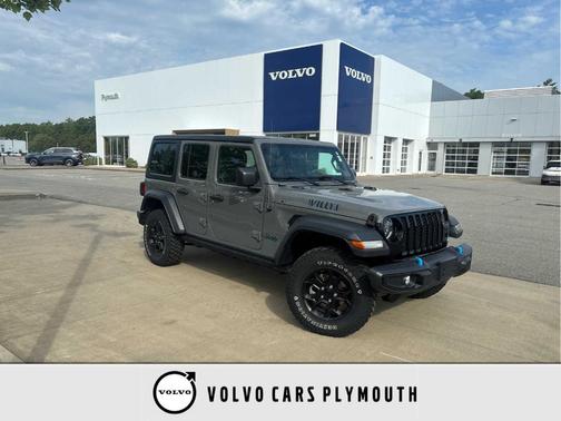 Sting Gray Clearcoat 2023 Jeep Wrangler 4xe Base