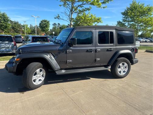 Granite Crystal Clearcoat Metallic 2023 Jeep Wrangler Sport