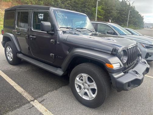 Granite Crystal Clearcoat Metallic 2023 Jeep Wrangler Sport