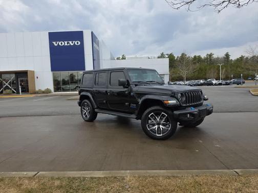 Black Clearcoat 2024 Jeep Wrangler 4xe Sport