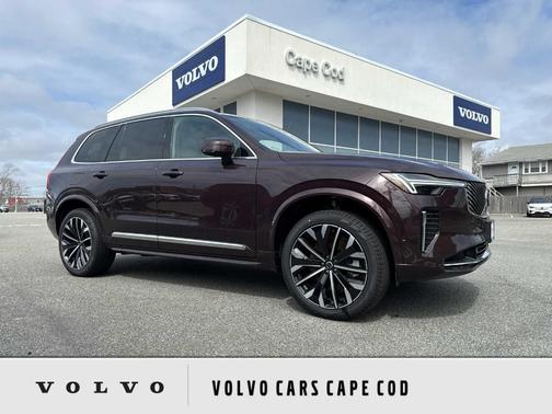 Mulberry Red 2026 Volvo XC90 Plug-In Hybrid T8 Ultra 7-Seater