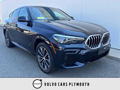 Carbon Black Metallic 2022 BMW X6 xDrive40i